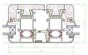 Assieme centrale mm.81×138 – profilo TZ